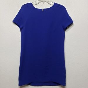 Small Forever 21 Royal Blue Short Sleeve Mini Dress